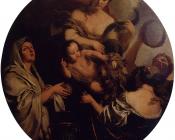 杰拉德 德 莱雷西 : Allegory With An Infant Surrounded By Women